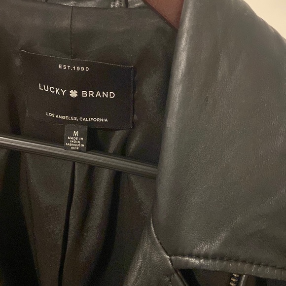 LUCKY Leather Moto Jacket - Picture 2 of 16